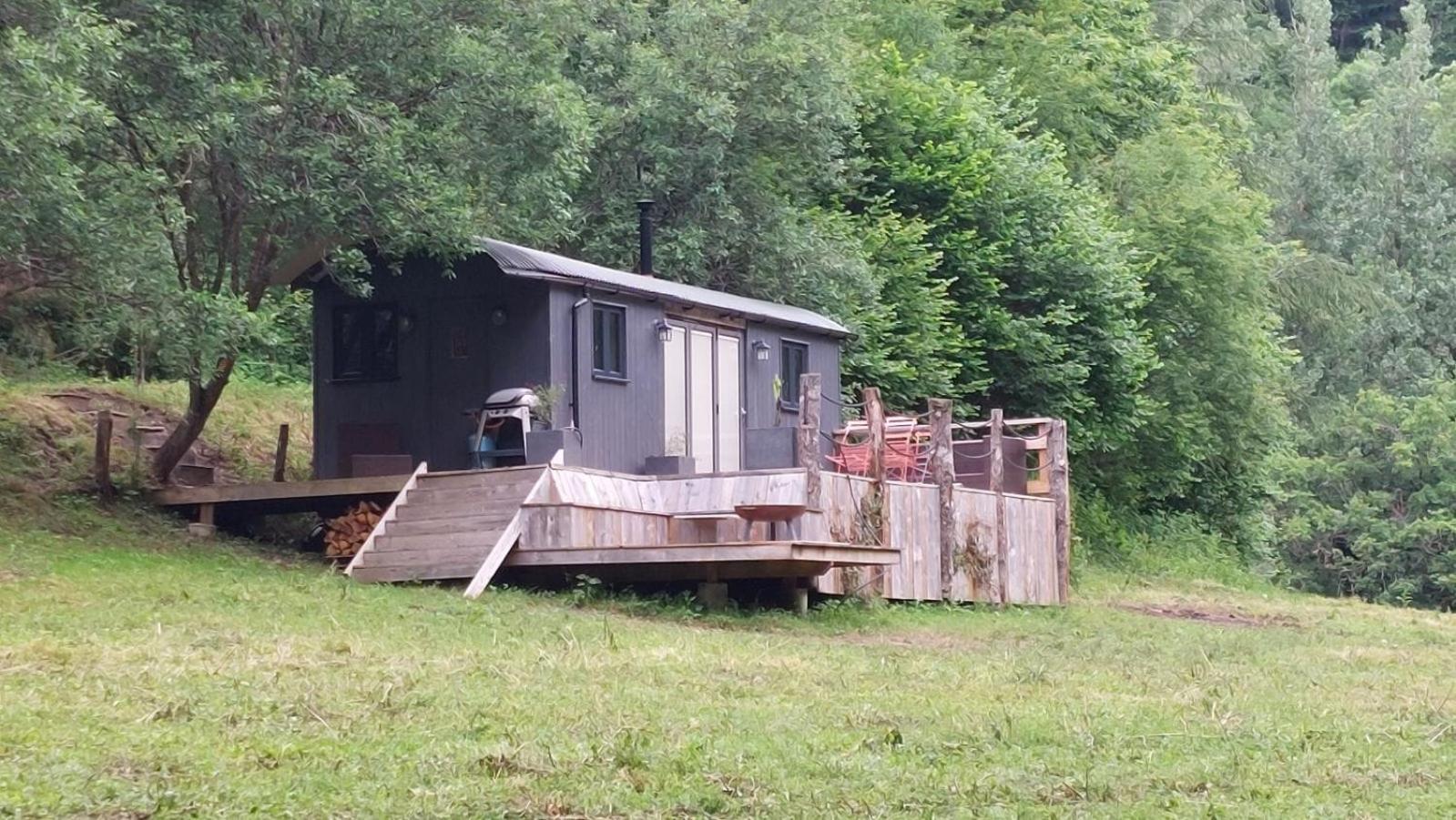 Roulotte Villa Cassagnes-Bégonhès Kültér fotó